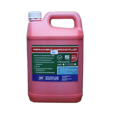 Permanent Marking Fluid Red